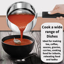 Hawkins Tea Pan/milk pan/sauce pan 2 Litre with Glass lid CODE:SST20G