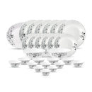 La Opala Mystrio Black 27pc Dinner set - The Kitchen Warehouse