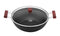 Futura Deep Kadhai (Flat Bottom Induction) 5 Litre with Glass lid	CODE:INK50G with 2 short handles Non Stick - The Kitchen Warehouse