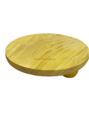 Wooden Chakla/Rolling Board for Home & Kitchen. (Wooden Chakla 10 Inch) 1pc - The Kitchen Warehouse