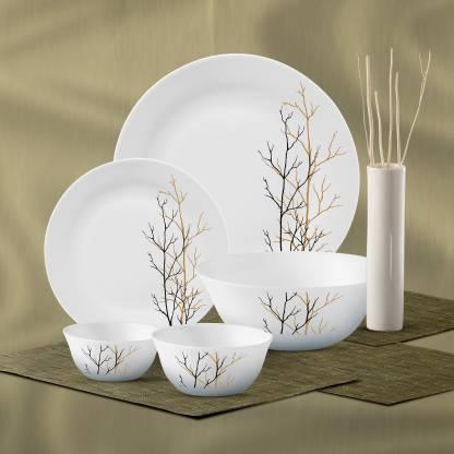 Serving Bowl La Opala Diva Dinner Plates La Opala Golden Fall