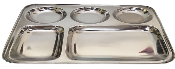 Stainless Steel Partition Plate / Thali Food Grade 1 pc