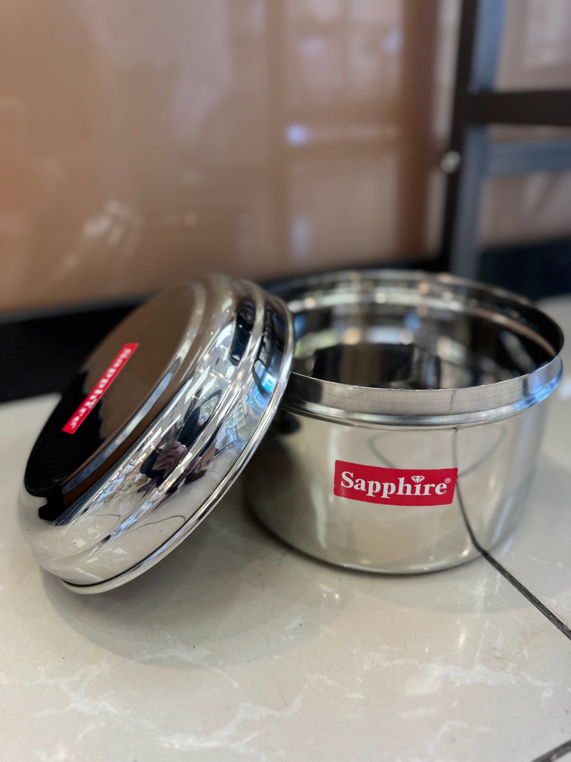 Stainless steel storage container/ dabba (Sapphire)