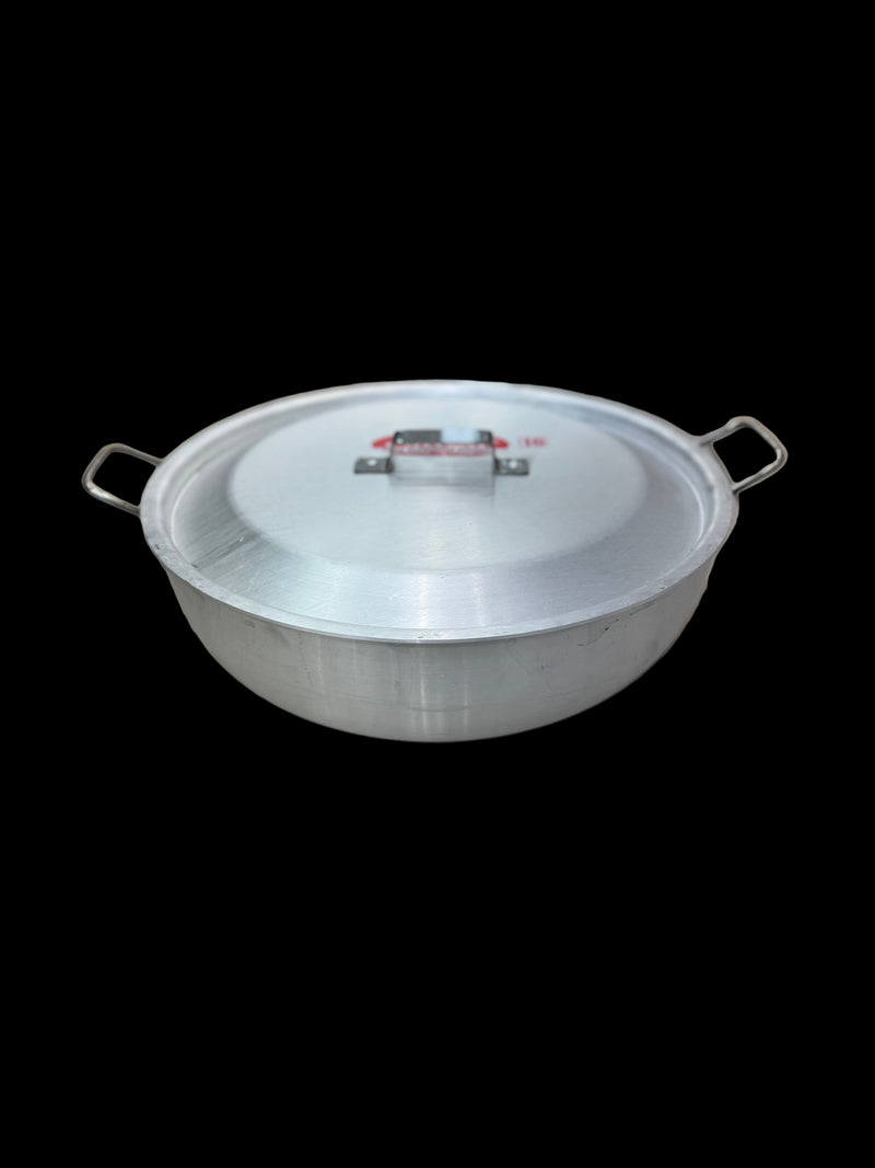 Aluminium Kadhai/kadai /wok heavy commercial/domestic (Shibu)