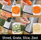 Grater/slicer 5 in 1 With box