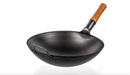 Chinese Iron wok kadai long handle