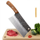 Butcher/ Chopper with Wood Handle