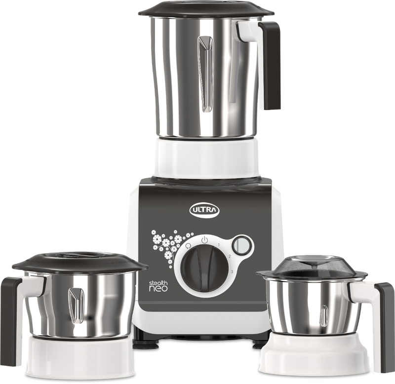Ultra Stealth Neo Mixer grinder 750w with 3 Jars