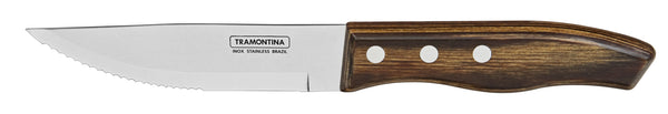 Tramontina Churrasco Steak Knife Grande Half Tang Polywood Brown 5", 12cm (online only)