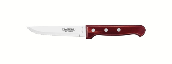 Tramontina Churrasco Steak Knife Gaucho Polywood Red 5", 12cm (online only)