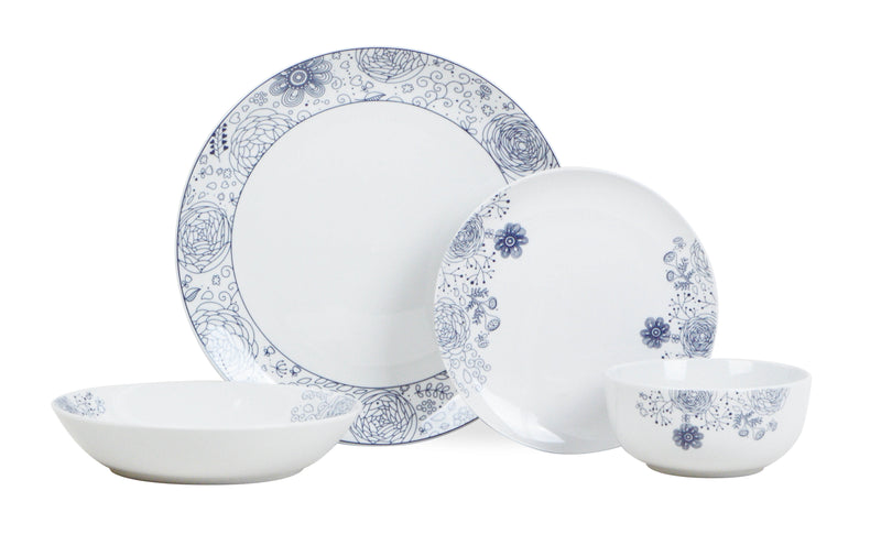 Dinner Set 16 pcs porcelain Design 2