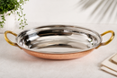 Copper Steel Serving Platter design 2