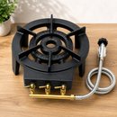 Cast Iron Two Ring LPG Gas Stove Cooker (HT-C-0003)