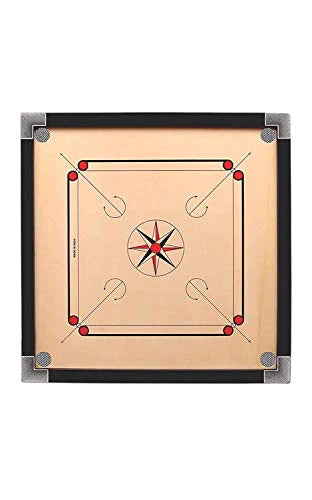 Carrom Board 83x83 cm approx.(brown edges)