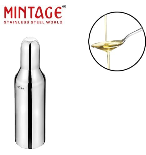 Mintage Stainless Steel Oil bottle Dispenser Large 1000 ml