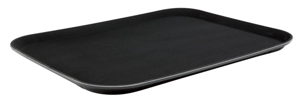 Non Slip Bar Service Tray 3 sizes rectangle- black