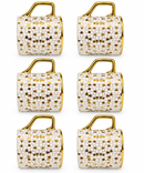 Mark Cup set of 6 Midas - Shaily Deco 1004
