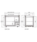Two Sliding Glass Lids Dual Temperature Chest Freezer SD/SC-258/328YH/400Y Product Code: SD/SC-258/328YH/400y