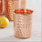 Copper Hammered Glass 1pc 300ml