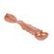Pooja Lota and Spoon Copper charnamrit Set - Handmade Pure Copper kalash and spoon