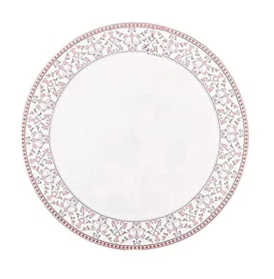 Diva From La Opala Diva Moroccan Pink Quater Plate Set of 6