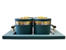 Utility/serving Container Phantom Plus 4 Set Acralic Containers with Airtight Lid (4 colours)