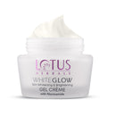 Lotus Herbals WhiteGlow Skin Whitening And Brightening Gel Cream| Hydrates, Removes Dark Spots And Tanning, Gives Radiant Glow| With Niacinamide| Face Cream For Men And Women| All Skin Types| 60g