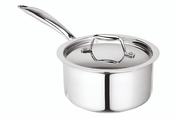 Sapphire SS tri ply sauce/milk pan 2 sizes (induction compatible)