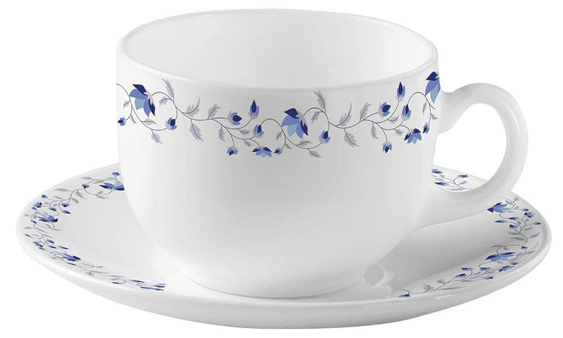 LaOpala Diva Blue Mystique Tea Cup & Saucers Set of 6