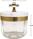 Utility/serving Container Super evoque Set Acralic Containers with Airtight Lid (3 colours)