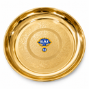 Brass thali/plate deep Heavy 2 sizes