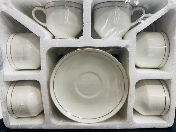 Cup and saucer set of 12 Mark Mona-T GL