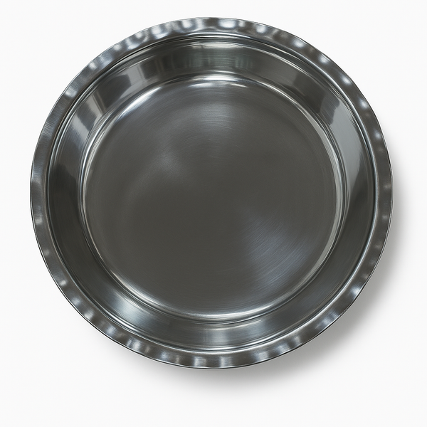 Stainless Steel Deep Plate / Fanta Plate, 21cm