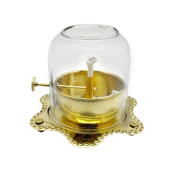 Akhand Diya with adjustable wick 2 sizes