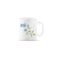 La Opala Diva Coffee Mug Blue Daisy 320ml 1pc