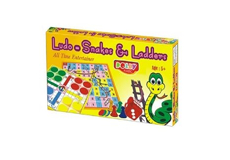 Ludo Snakes and Ladder Board Game for Kids Leisure Time Family Game