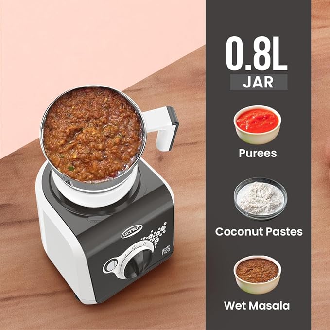 Ultra Stealth Neo Mixer grinder 750w with 3 Jars