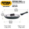 Hawkins Futura 25 cm Frying Pan, Hard Anodised Fry Pan with Stainless Steel Lid, Induction Frying Pan, Black (IAF25S)