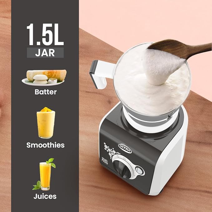 Ultra Stealth Neo Mixer grinder 750w with 3 Jars