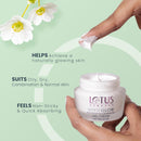 Lotus Herbals WhiteGlow Skin Whitening And Brightening Gel Cream| Hydrates, Removes Dark Spots And Tanning, Gives Radiant Glow| With Niacinamide| Face Cream For Men And Women| All Skin Types| 60g