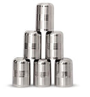 Stainless Steel drinking Glass height 10cm(Sapphire)