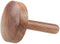 Wooden Chapati Press Roti Fluffer Paratha Indian Acupressure Datta Press Long Life Carved Solid Wood Dark Brown Roti Press