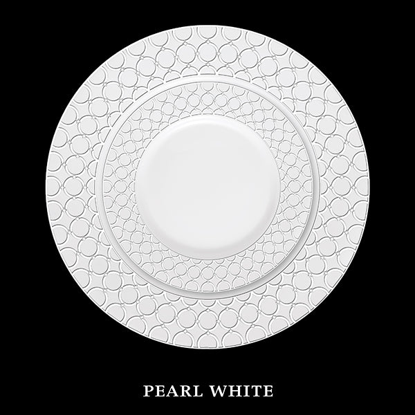 La Opala Diva, Velvett Collection, Opal Glass Dinner Set 35 and 62pcs, Pearl white