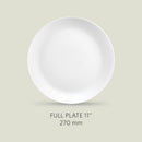 La Opala Diva Classique Cosmo Quarter plate and Full Dinner Plate 1 piece
