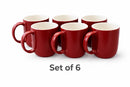 Tea/ coffee cup set of 6 - Cello 220ml (2 colours)