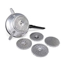 Anjali - CR02 S.S. Crusher"Delux" (Puran poli) with 5 Jali, Steel