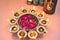 Decorative Metal Diya Urli Bowl