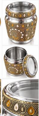 Meenakari storage box 2 sizes