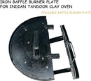 Thick Baffle Burner/iron Plate/Tawa for Tandoor