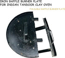 Baffle Burner/iron Plate for Tandoor